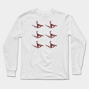 Guitar Capo Light Theme Long Sleeve T-Shirt